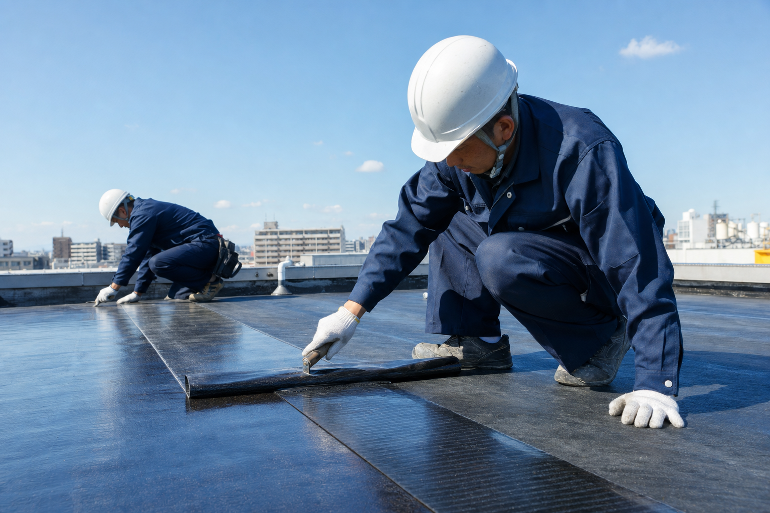 屋根改修の施工イメージ